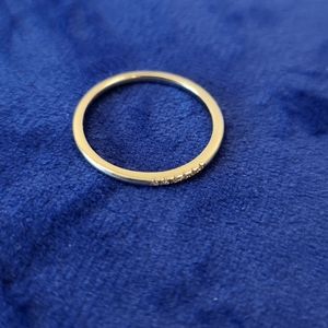 Mejuri Diamond Line Ring